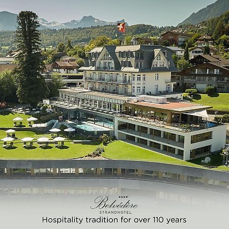 Belvédère Strandhotel Spiez Eksteriør bilde