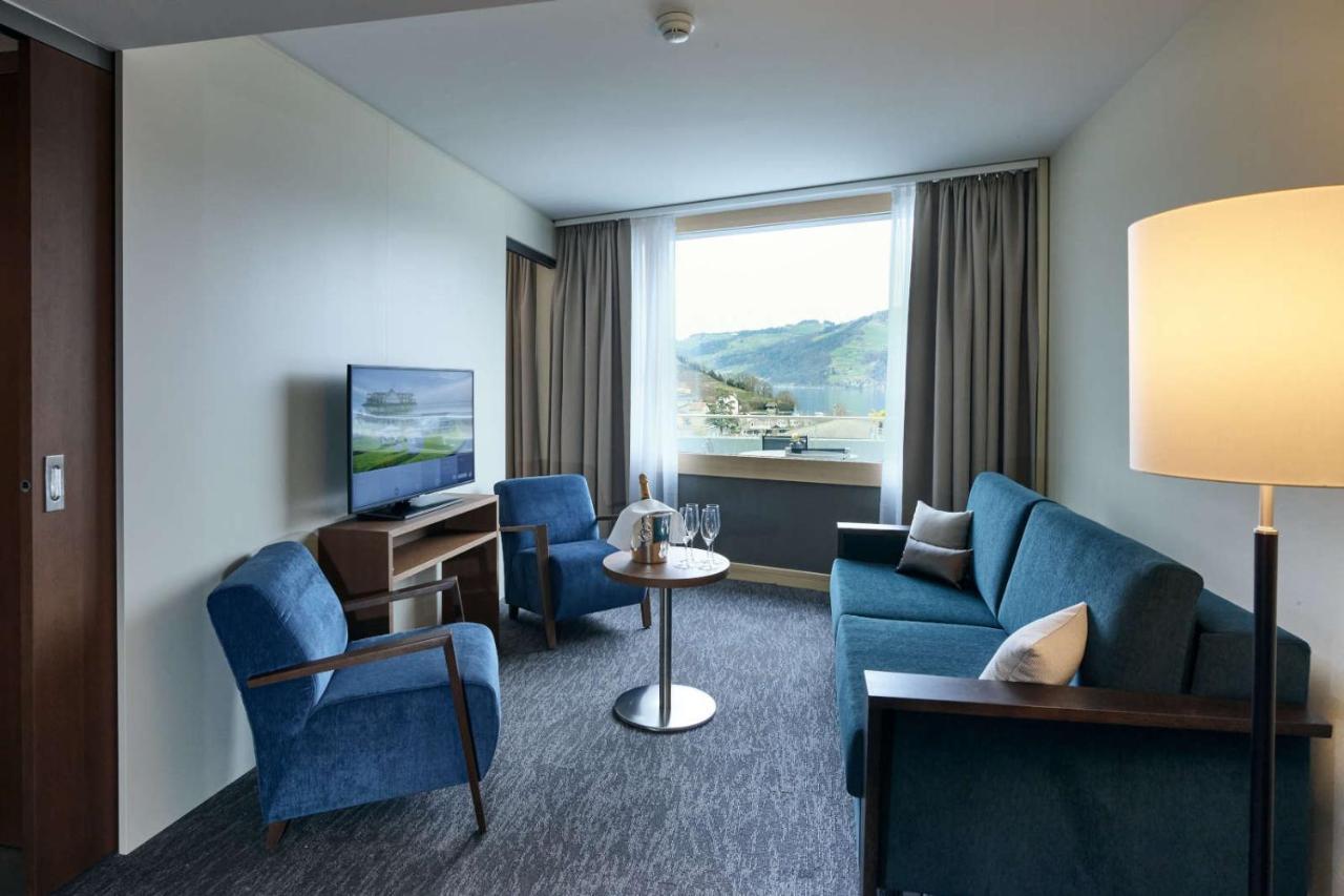 Belvédère Strandhotel Spiez Eksteriør bilde