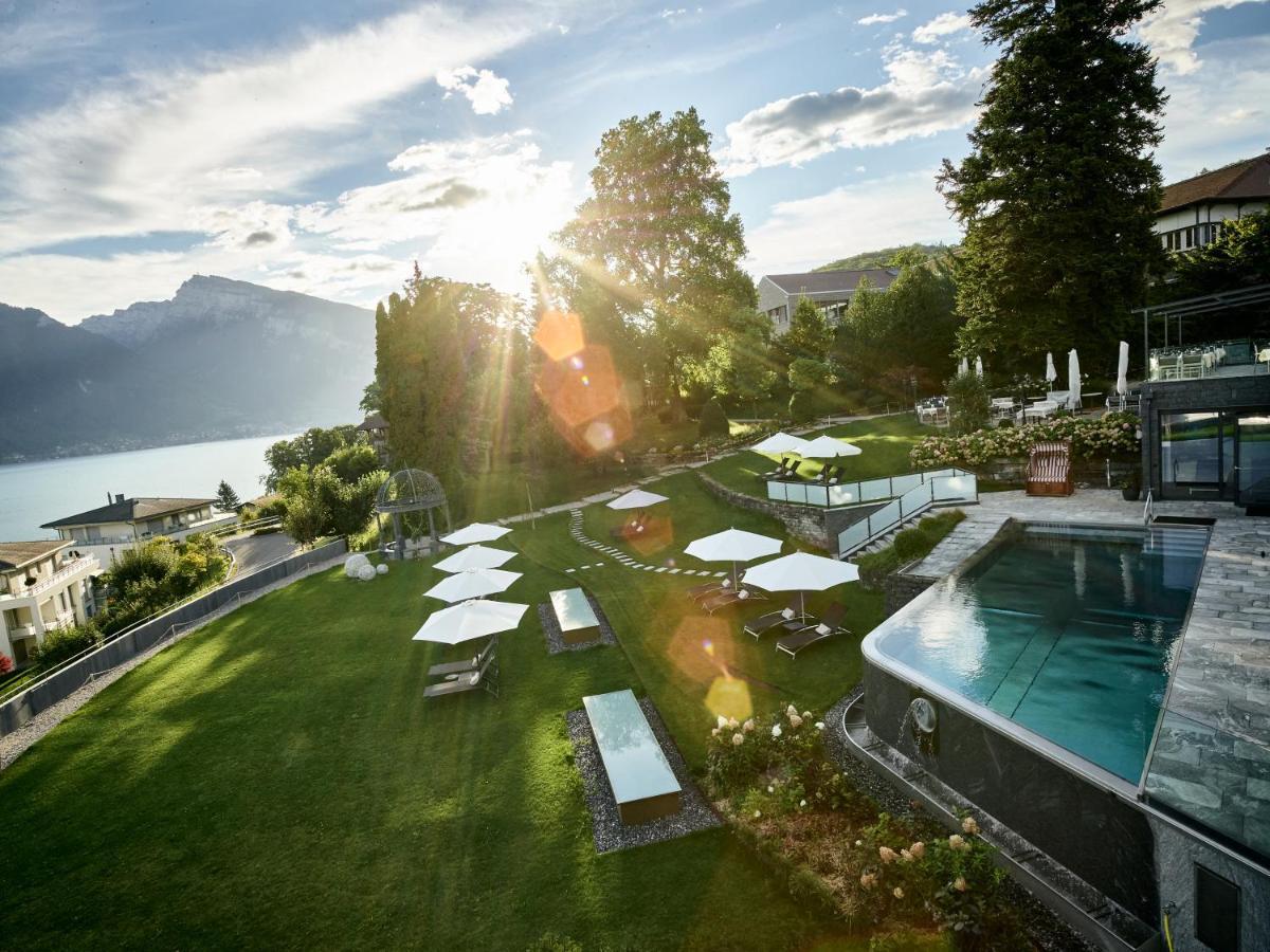 Belvédère Strandhotel Spiez Eksteriør bilde