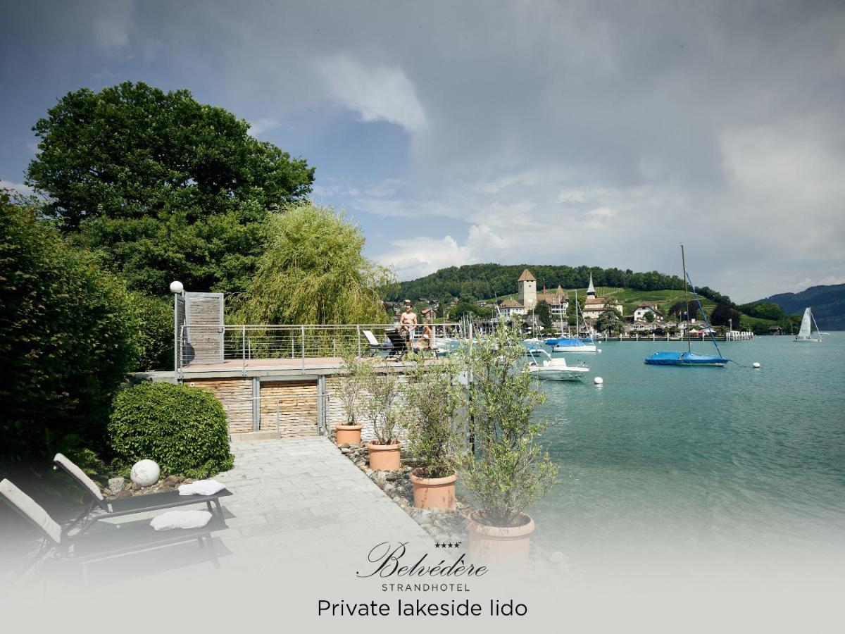Belvédère Strandhotel Spiez Eksteriør bilde