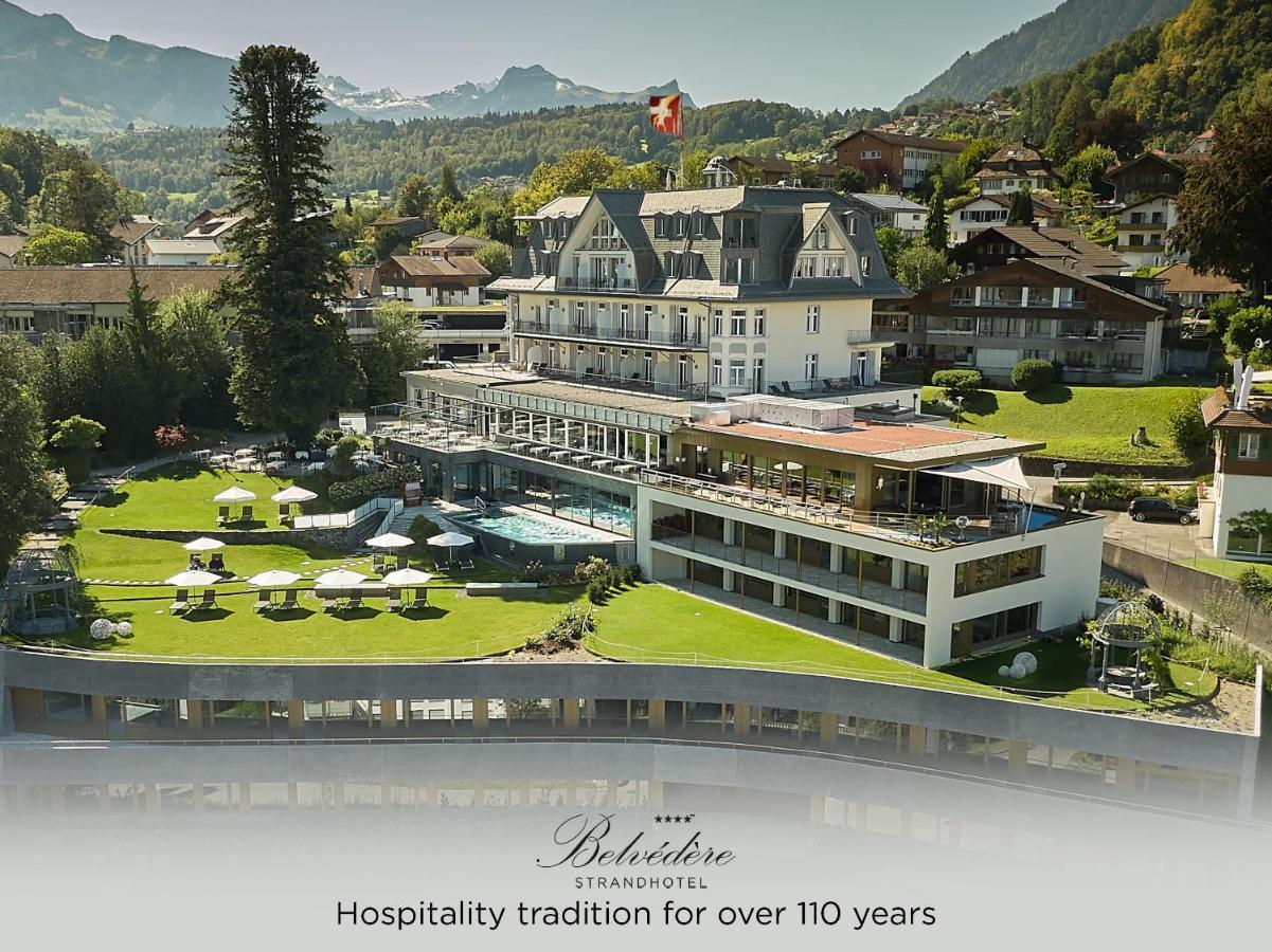 Belvédère Strandhotel Spiez Eksteriør bilde