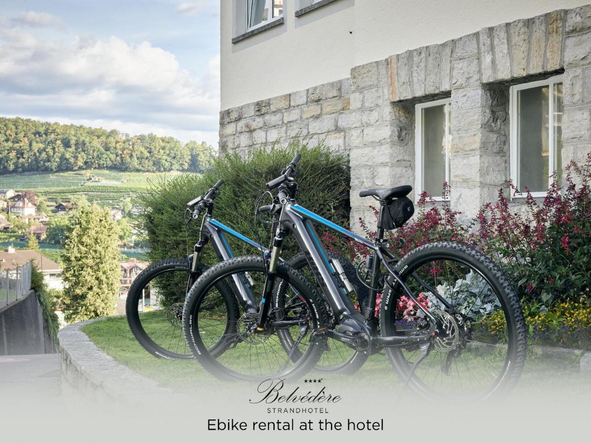 Belvédère Strandhotel Spiez Eksteriør bilde