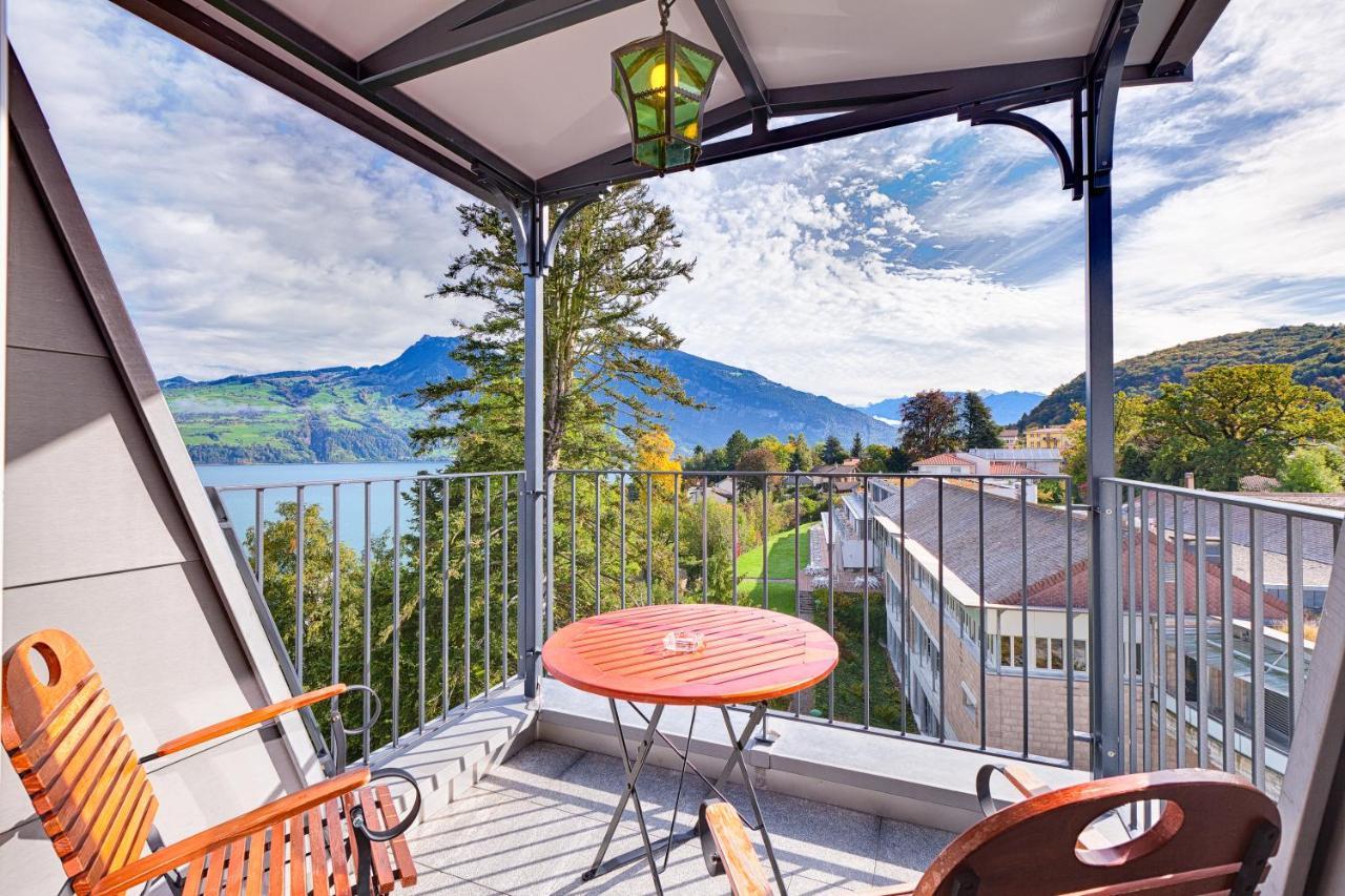 Belvédère Strandhotel Spiez Eksteriør bilde